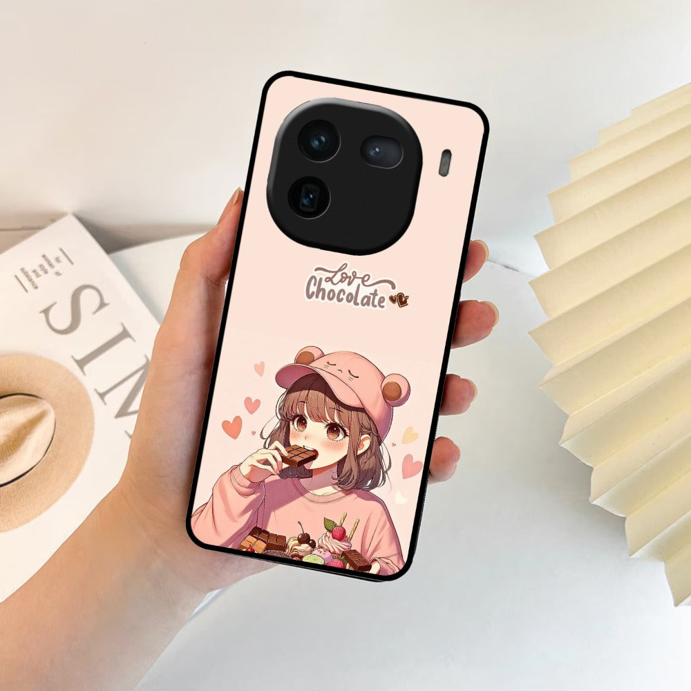 Dessert Dream Glossy Metal Case Cover For iQOO