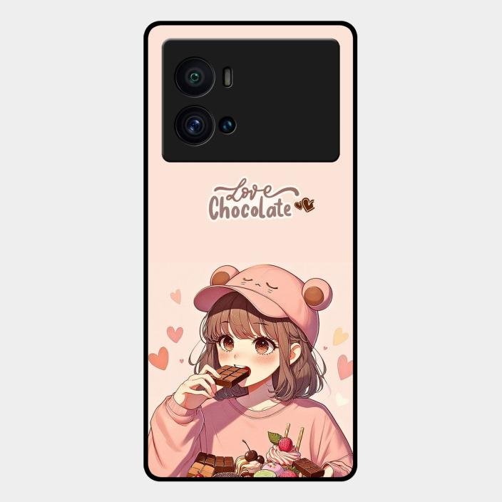 dessert dream glossy metal case cover for Iqoo 9 Pro 5G