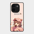 dessert dream glossy metal case cover for Iqoo Z9S Pro 5G