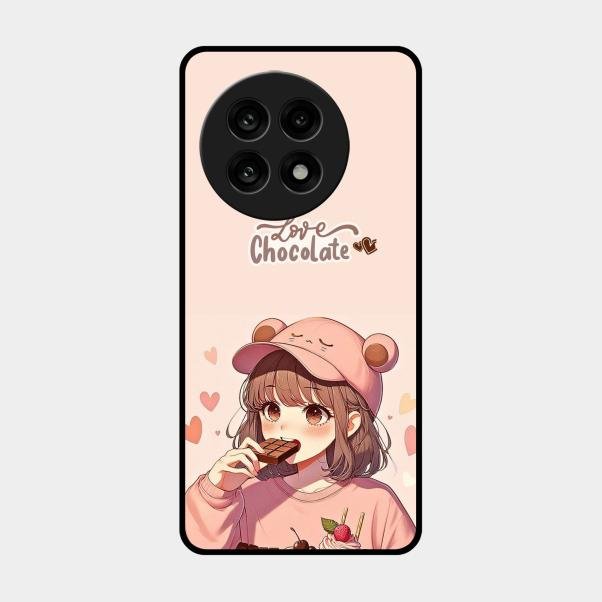 dessert dream glossy metal case cover for Oneplus 13R 5G