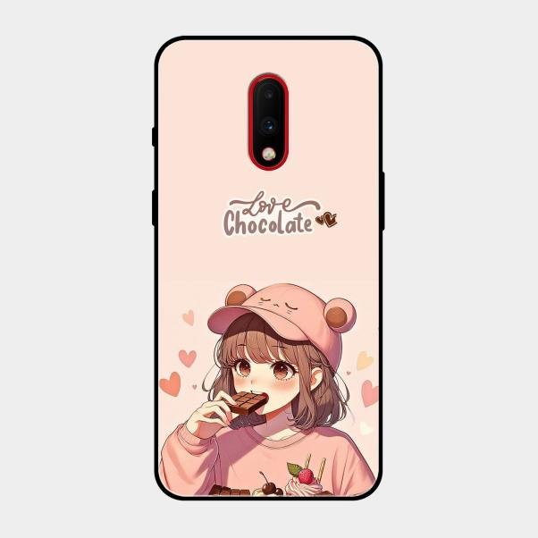 dessert dream glossy metal case cover for Oneplus 7
