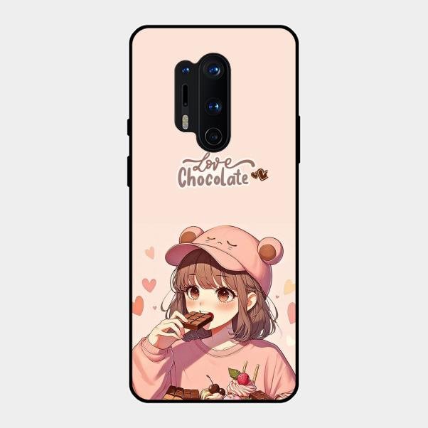 dessert dream glossy metal case cover for Oneplus 8 Pro