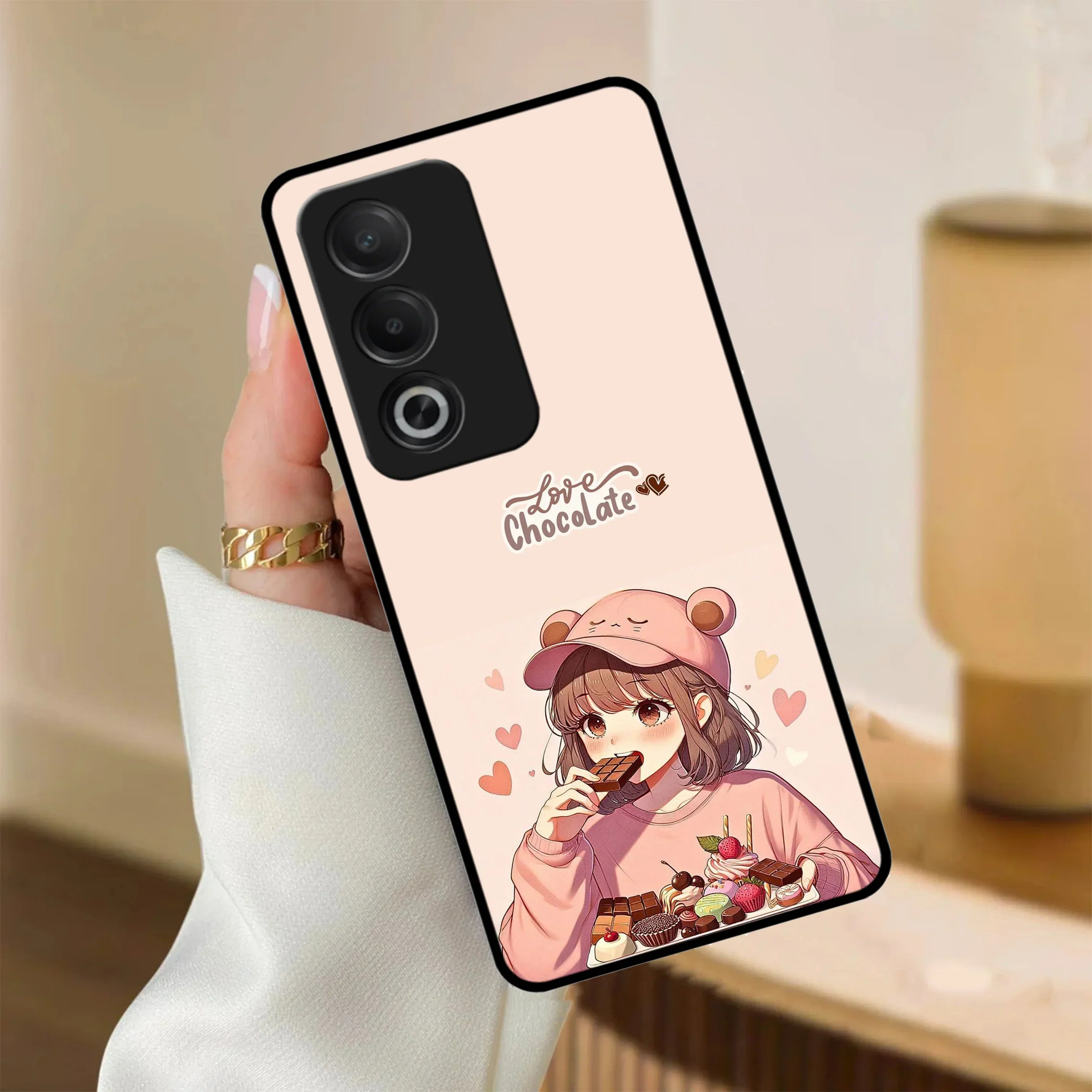 Dessert Dream Glossy Metal Case Cover For Oppo - ShopOnCliQ