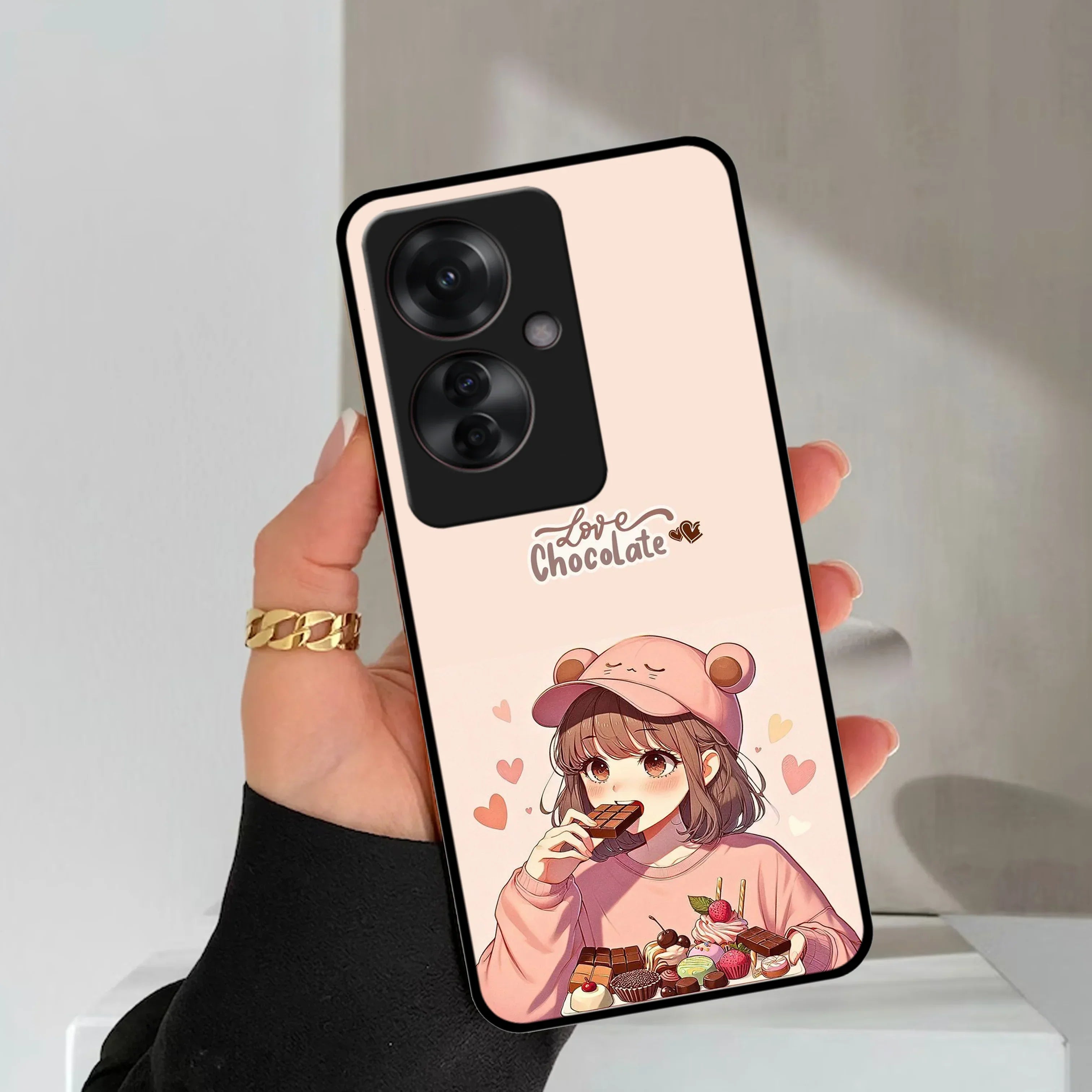 Dessert Dream Glossy Metal Case Cover For Oppo - ShopOnCliQ