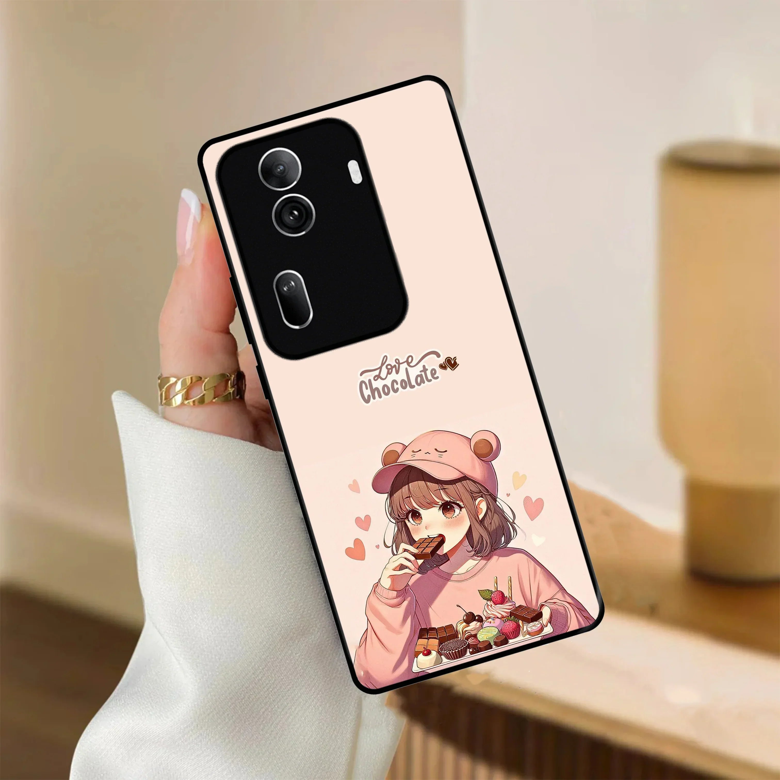 Dessert Dream Glossy Metal Case Cover For Oppo - ShopOnCliQ
