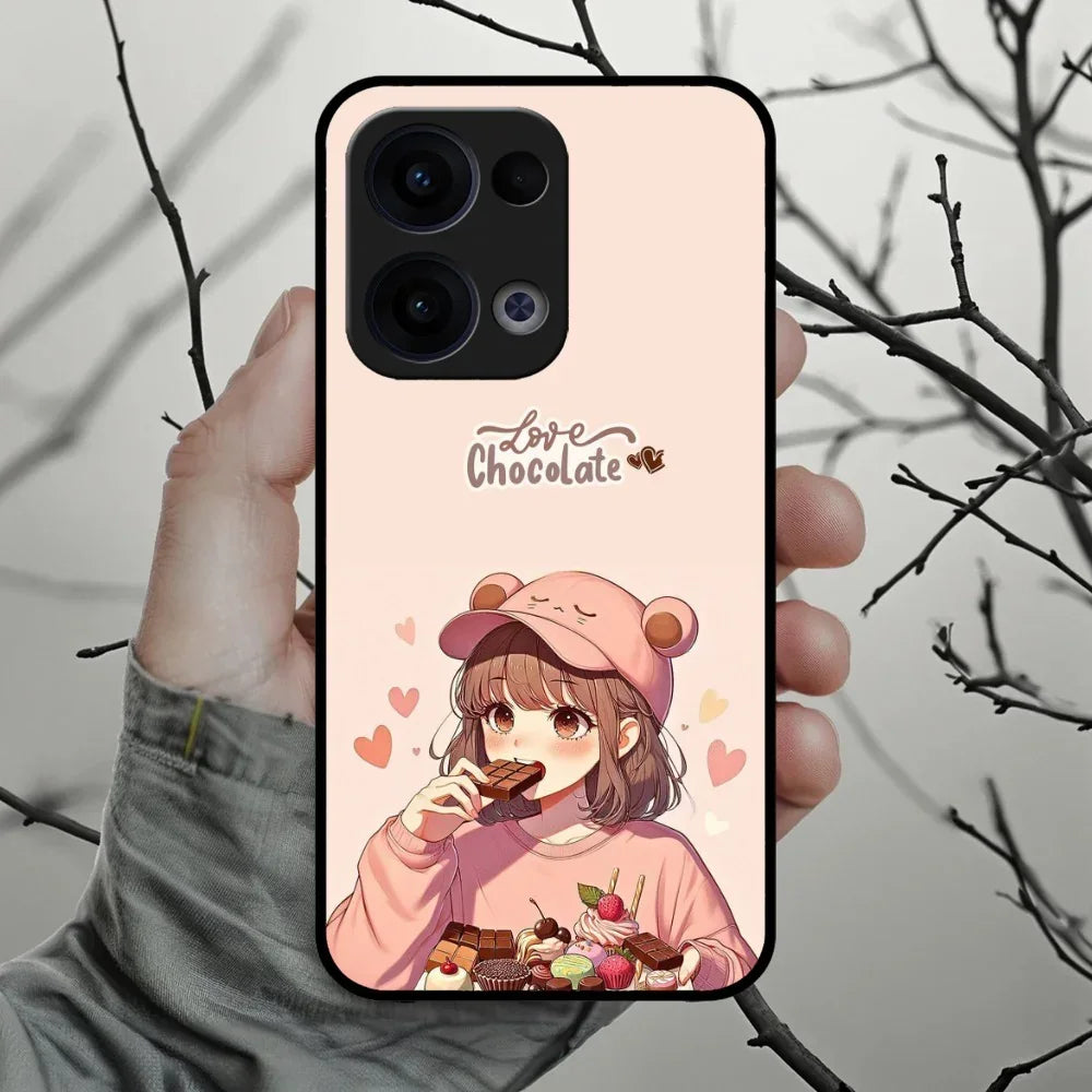 Dessert Dream Glossy Metal Case Cover For Oppo - ShopOnCliQ