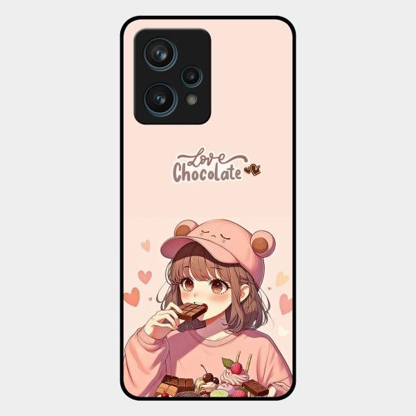 dessert dream glossy metal case cover for Realme 9 Pro Plus 5G