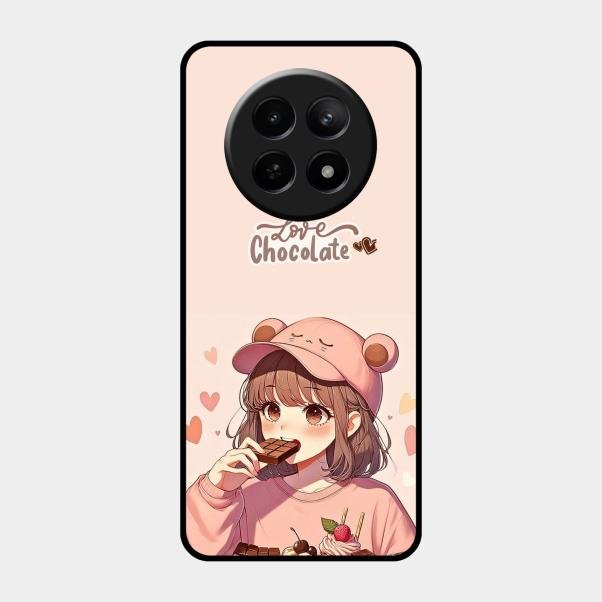 dessert dream glossy metal case cover for Realme C65 5G