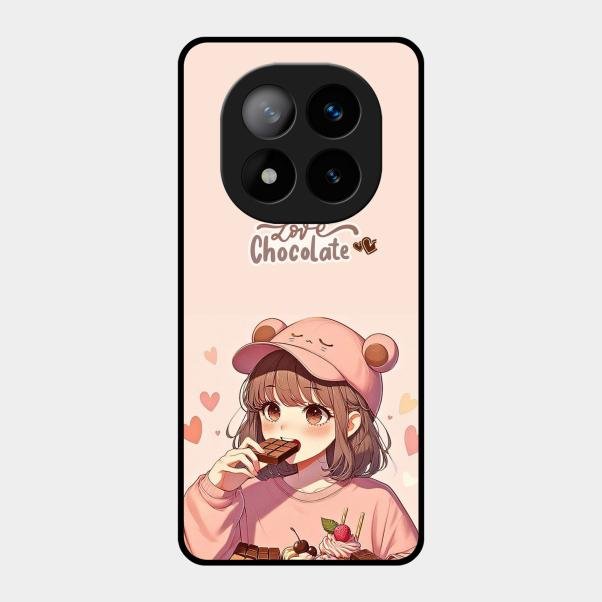 dessert dream glossy metal case cover for Redmi Note 14 Pro Plus 5G