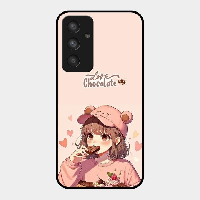 dessert dream glossy metal case cover for Samsung Galaxy A54 5G