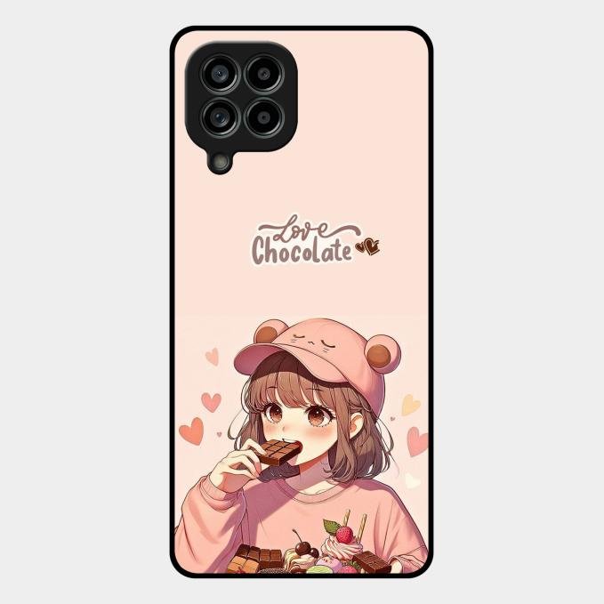 dessert dream glossy metal case cover for Samsung Galaxy M53 5G