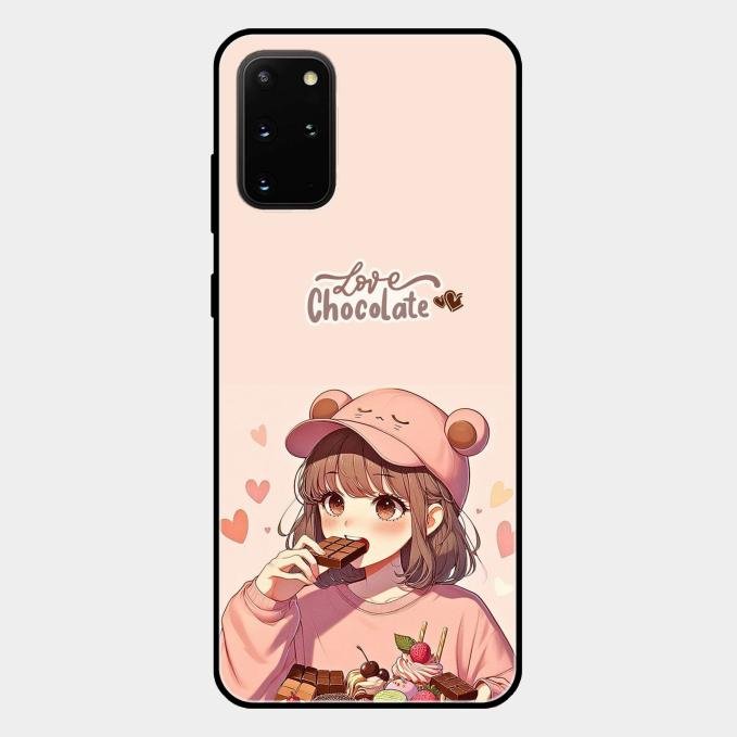 dessert dream glossy metal case cover for Samsung Galaxy S20 Plus