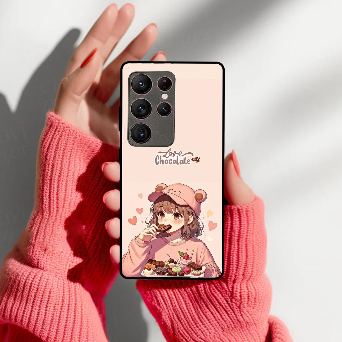 Dessert Dream Glossy Metal Case Cover For Samsung