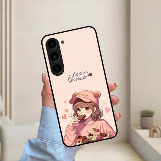 Dessert Dream Glossy Metal Case Cover For Samsung