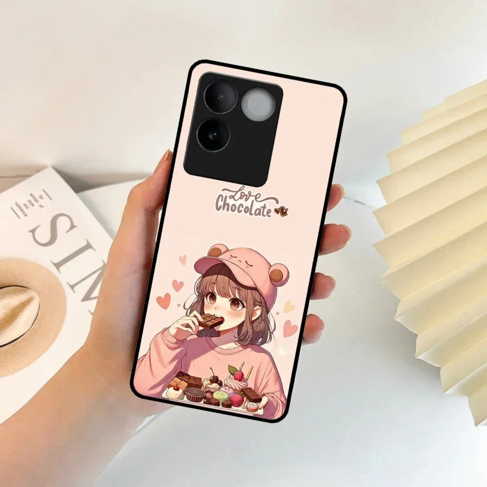 Dessert Dream Glossy Metal Case Cover For Vivo - ShopOnCliQ