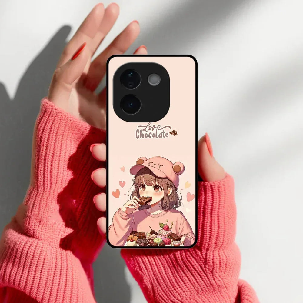 Dessert Dream Glossy Metal Case Cover For Vivo - ShopOnCliQ