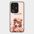 dessert dream glossy metal case cover for Vivo T4X 5G