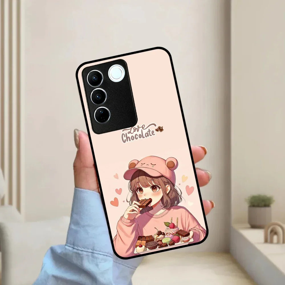 Dessert Dream Glossy Metal Case Cover For Vivo - ShopOnCliQ