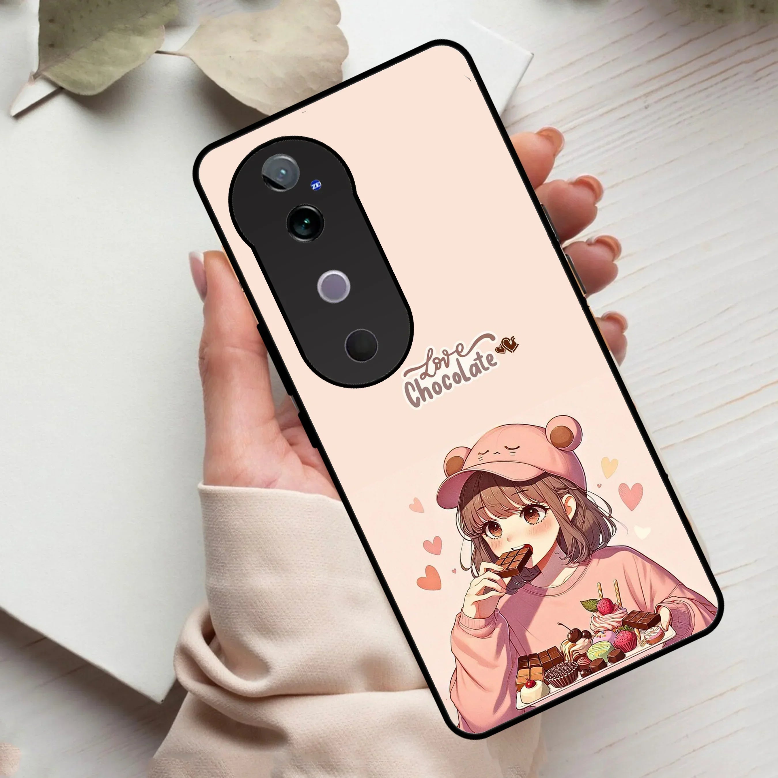 Dessert Dream Glossy Metal Case Cover For Vivo - ShopOnCliQ