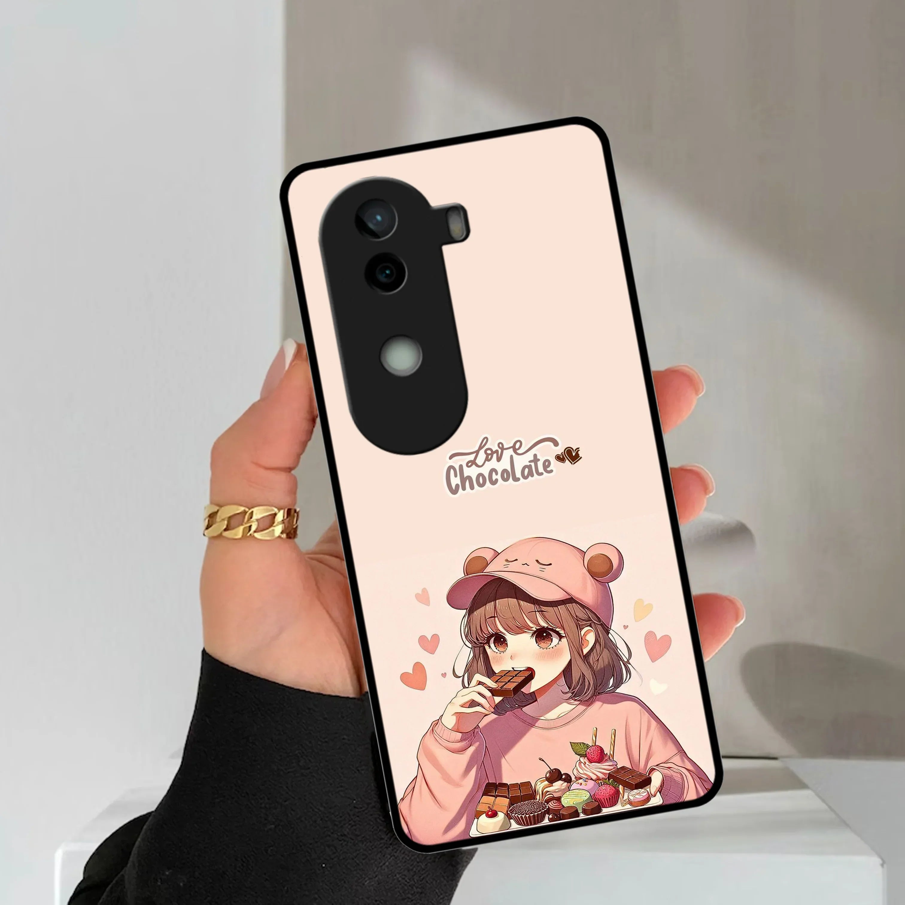 Dessert Dream Glossy Metal Case Cover For Vivo - ShopOnCliQ