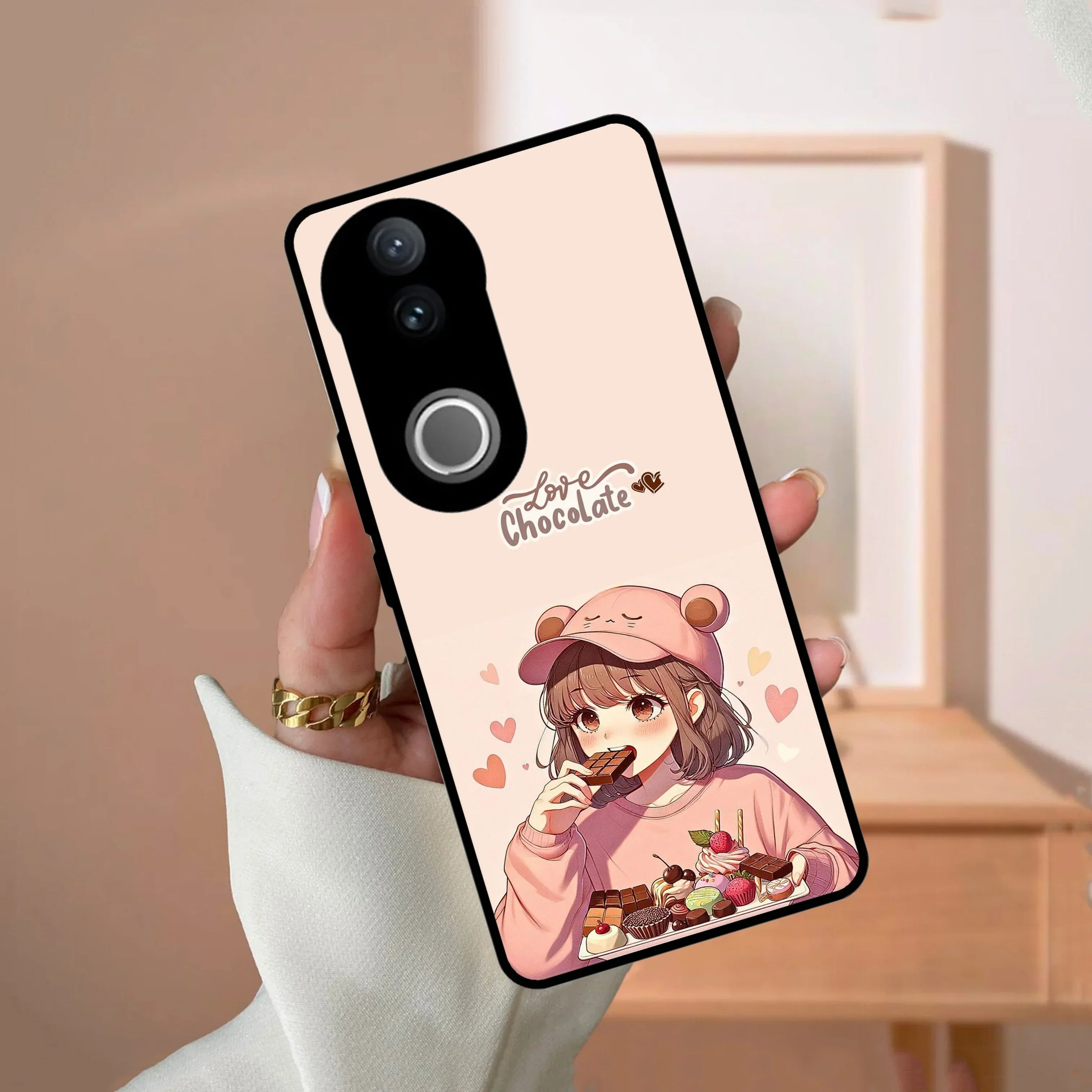Dessert Dream Glossy Metal Case Cover For Vivo - ShopOnCliQ
