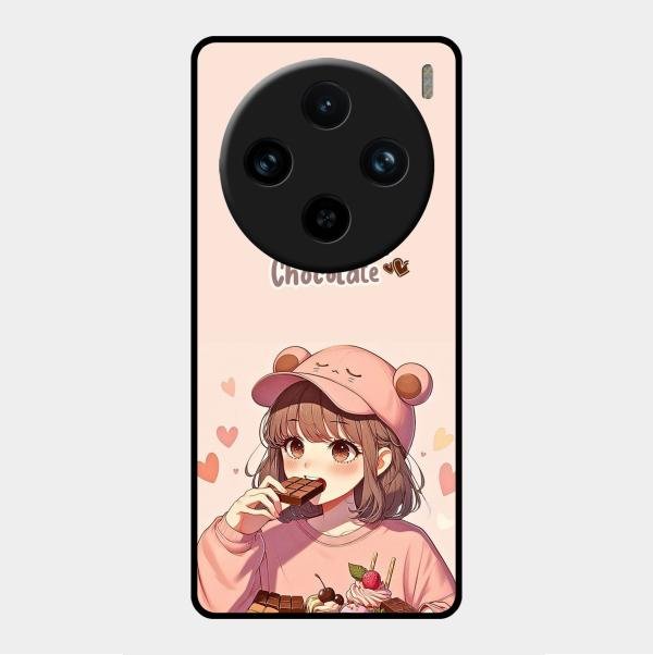dessert dream glossy metal case cover for Vivo X100 Pro 5G
