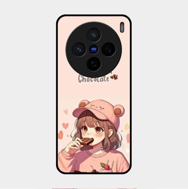 dessert dream glossy metal case cover for Vivo X200 5G