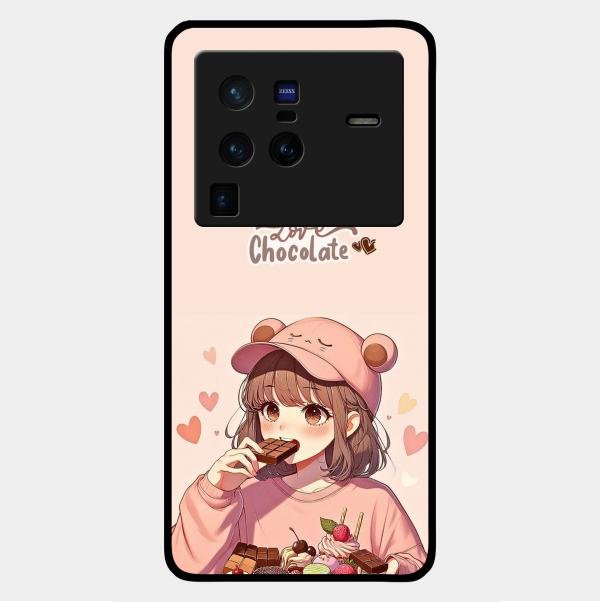 dessert dream glossy metal case cover for Vivo X80 Pro 5G