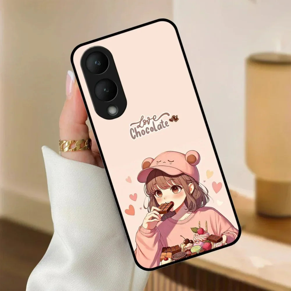 Dessert Dream Glossy Metal Case Cover For Vivo - ShopOnCliQ