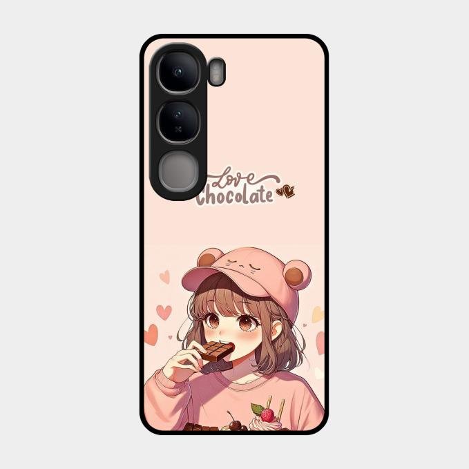 dessert dream glossy metal case cover for Vivo Y300 5G
