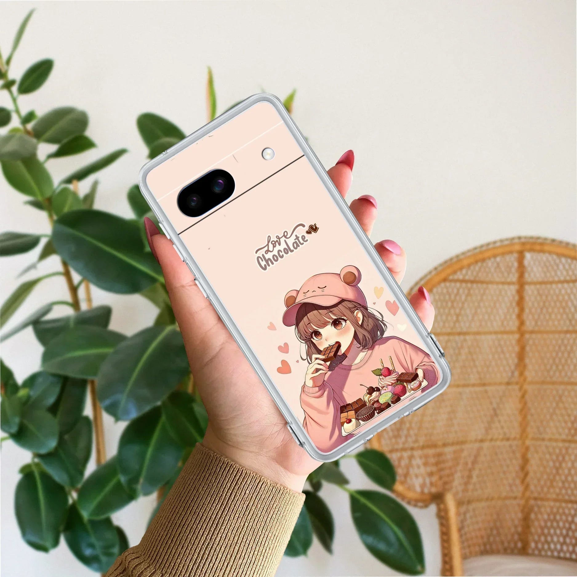 Dessert Dream Transparent Silicon Case For Google Pixel 8a 5G