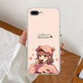 Dessert Dream Transparent Silicon Case For iPhone 7 Plus / iPhone 8 Plus