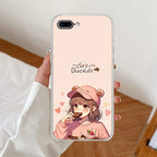 Dessert Dream Anti Yellow Clear Case For iPhone 7 Plus / iPhone 8 Plus