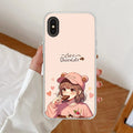 Dessert Dream Anti Yellow Clear Case For iPhone XR