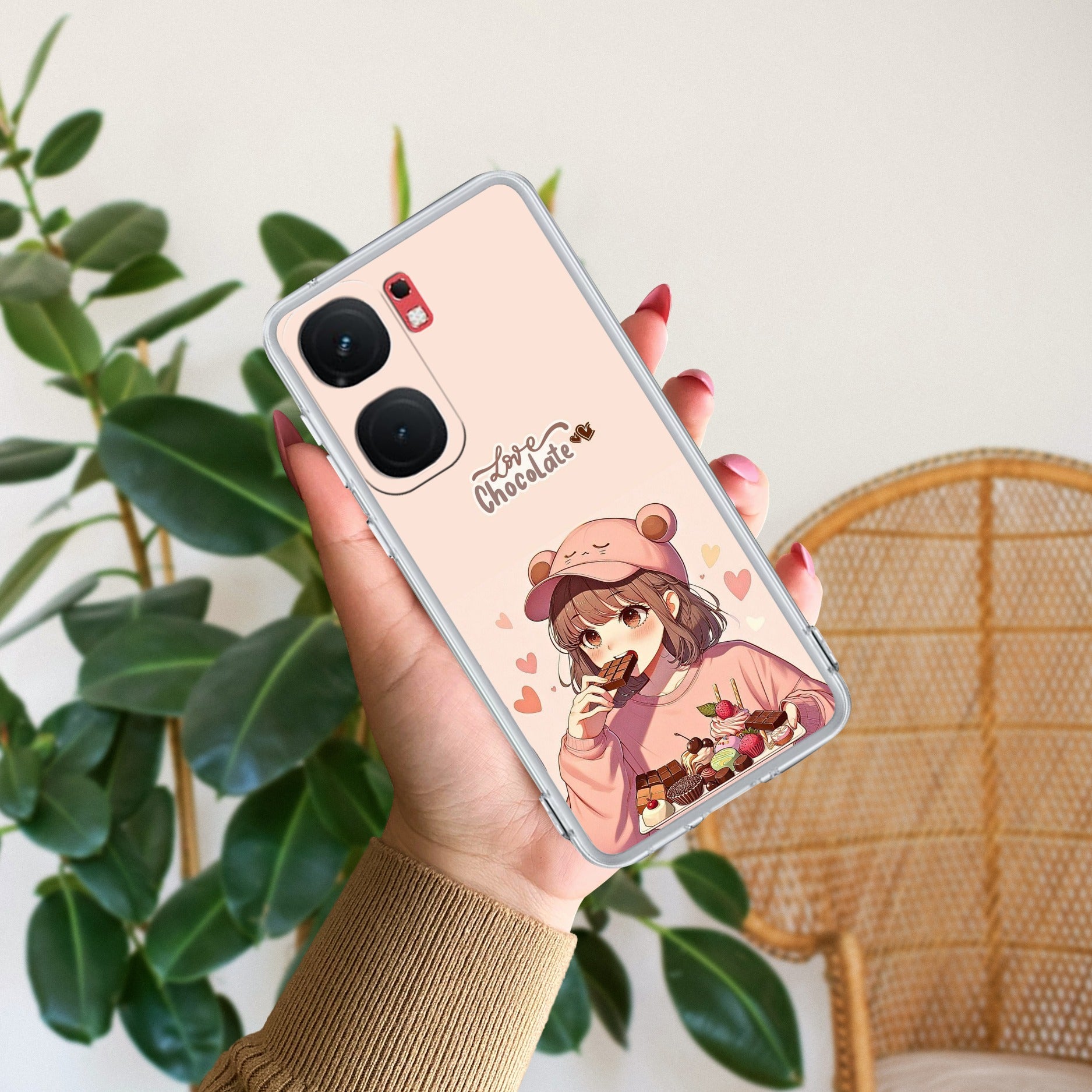 Dessert Dream Transparent Silicon Case For iQOO Neo 9 Pro 5G