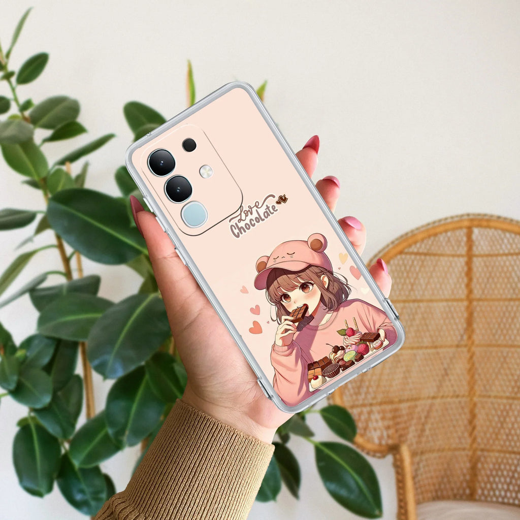 Dessert Dream Transparent Silicon Case For iQOO Neo 7 5G