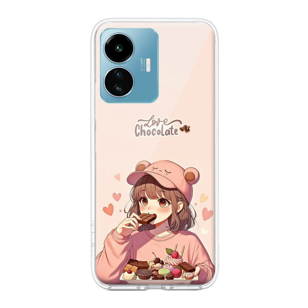 Dessert Dream Transparent Silicon Case For iQOO Z6 Lite 5G