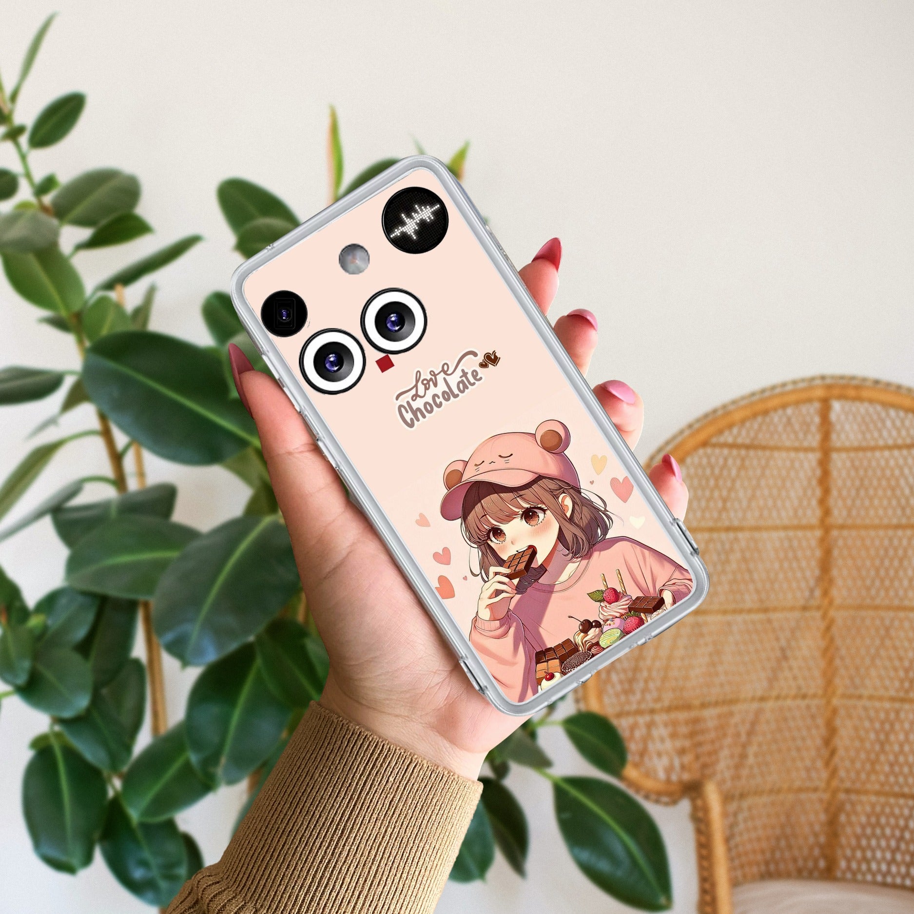 Dessert Dream Transparent Silicon Case For Nothing Phone 3