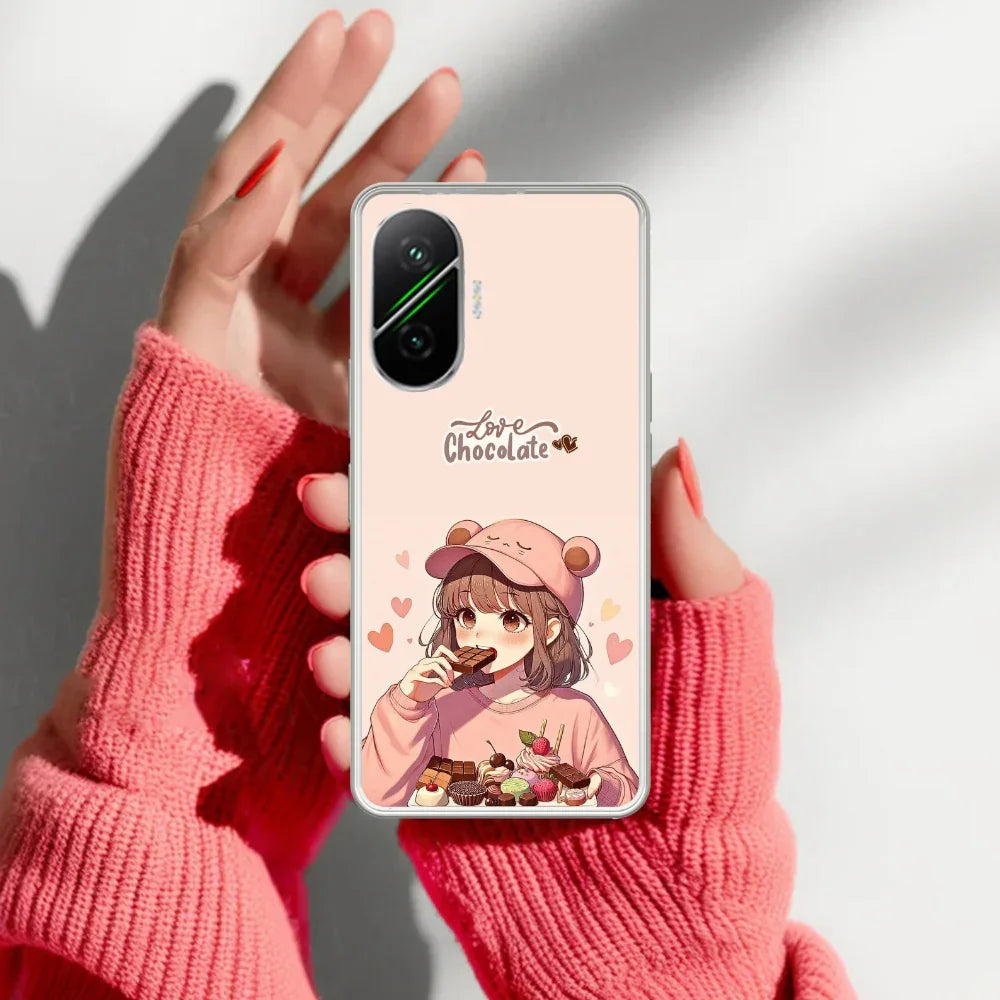 Dessert Dream Transparent Silicon Case For Poco - ShopOnCliQ