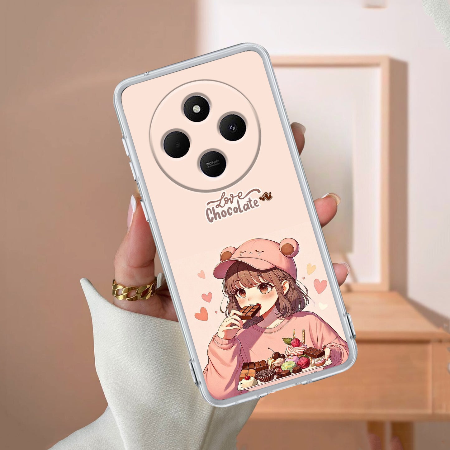 Dessert Dream Transparent Silicon Case For Redmi/Xiaomi