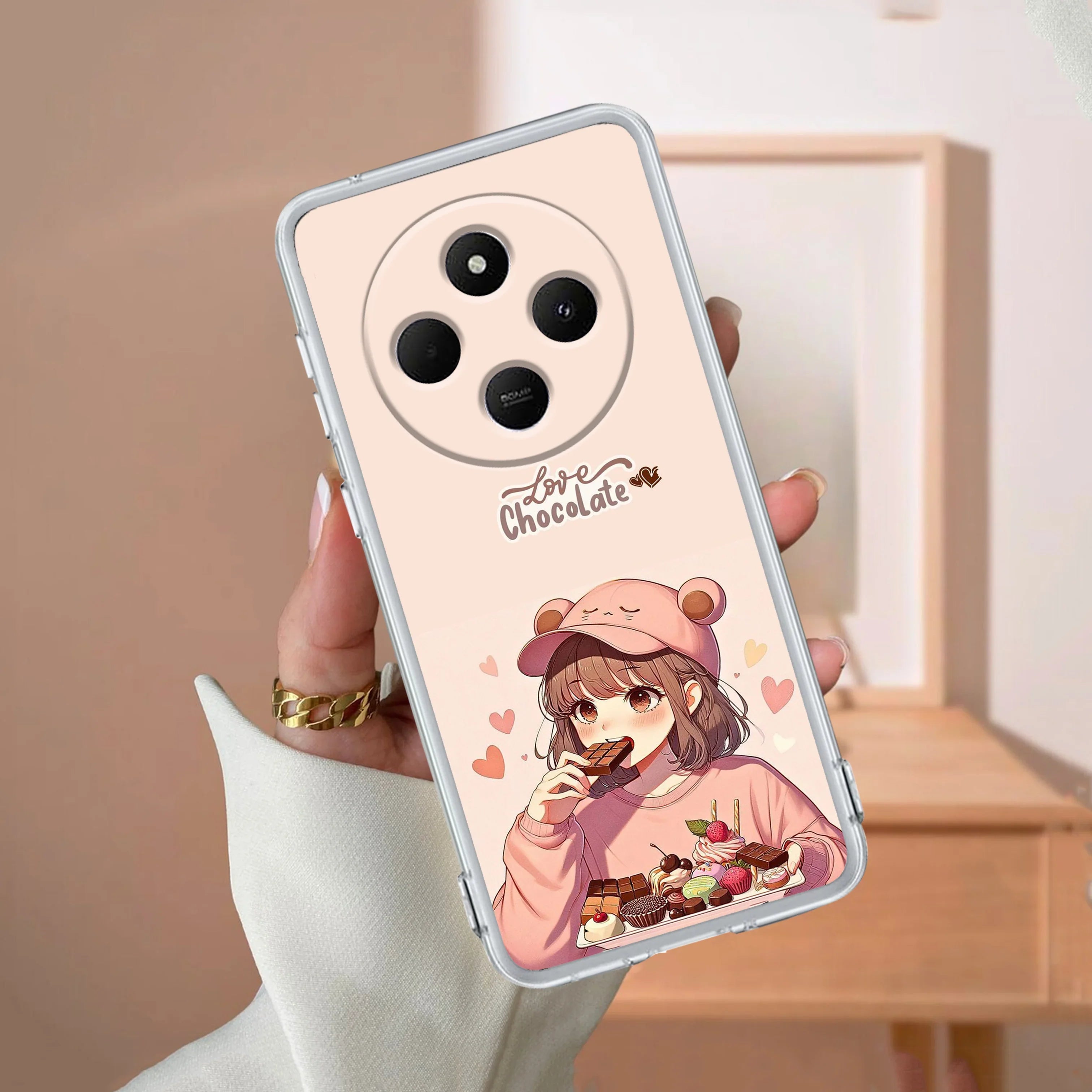 Dessert Dream Transparent Silicon Case For Redmi/Xiaomi - ShopOnCliQ