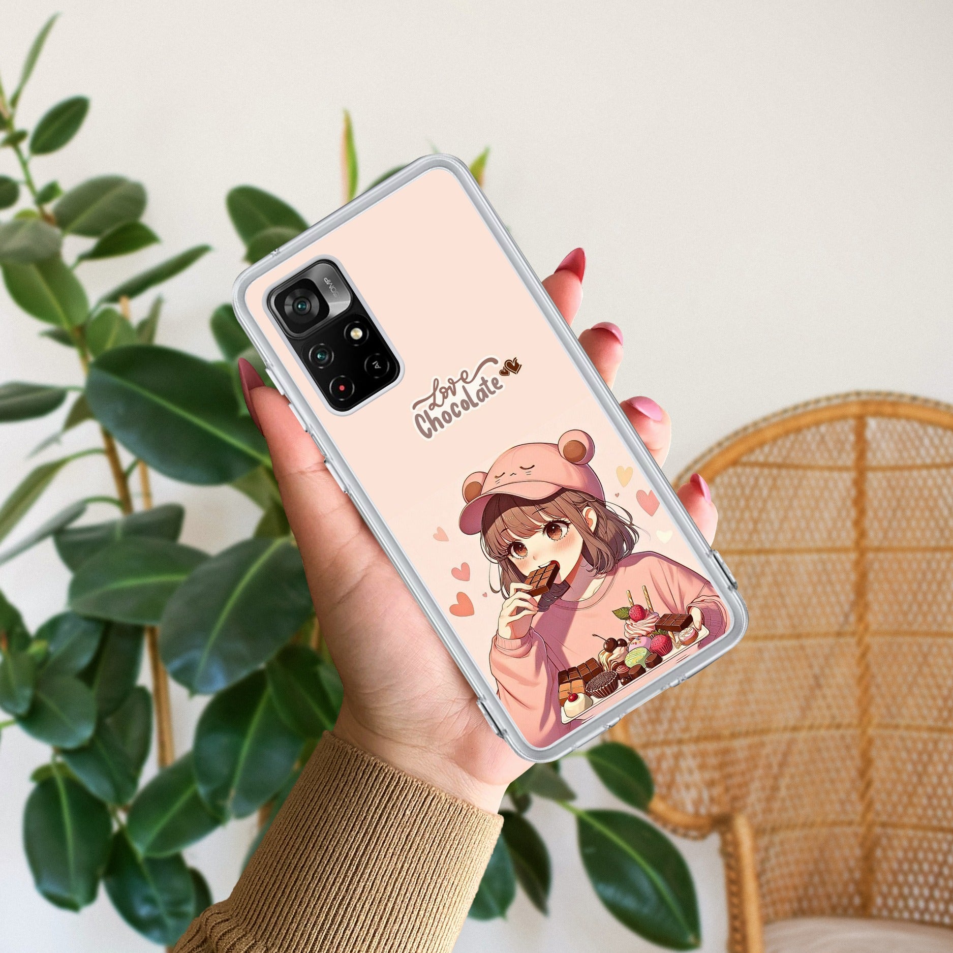Dessert Dream Transparent Silicon Case For Mi 11i