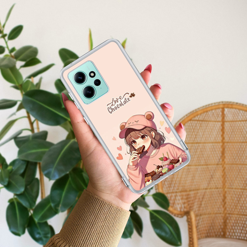 Dessert Dream Transparent Silicon Case For Redmi Note 12 4G