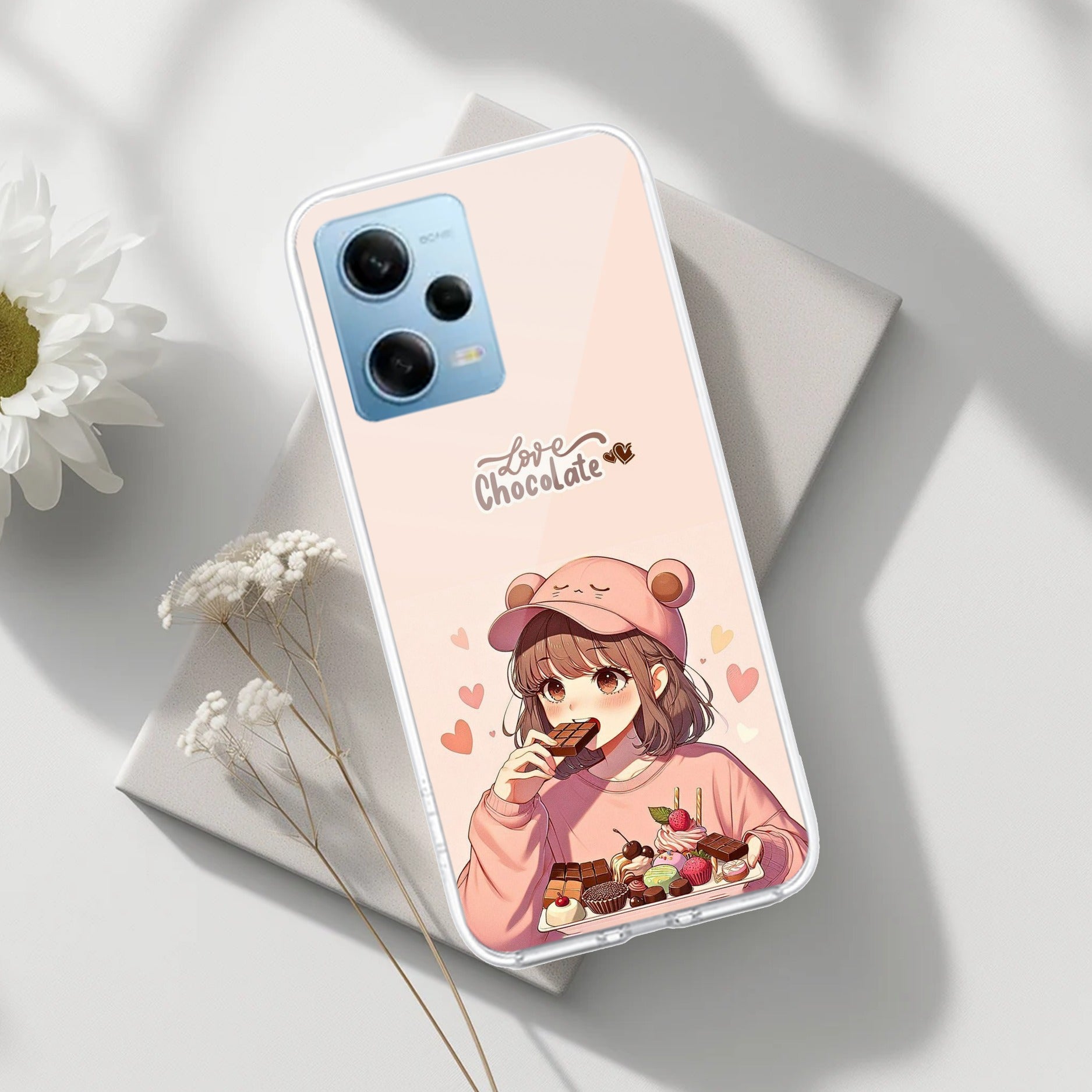 Dessert Dream Transparent Silicon Case For Redmi Note 12 5G