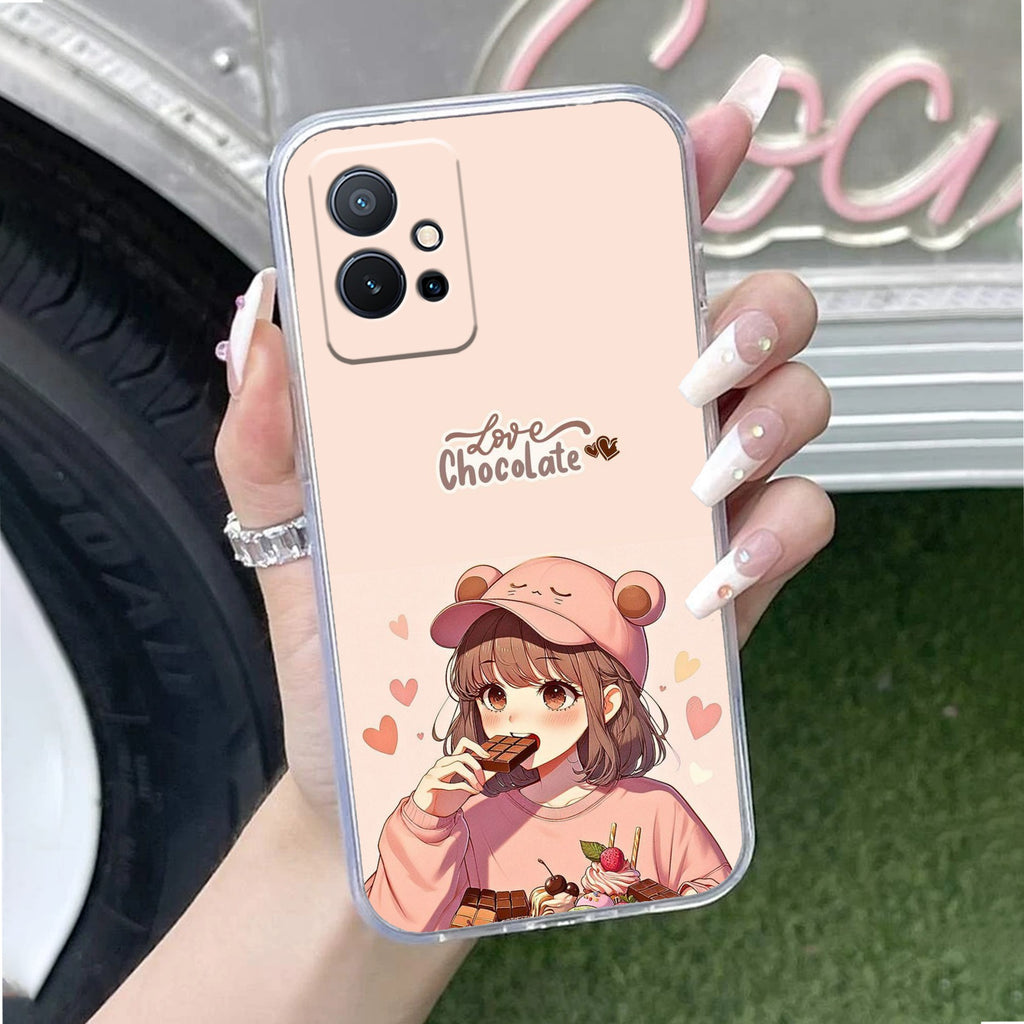 Dessert Dream Transparent Silicon Case For Vivo