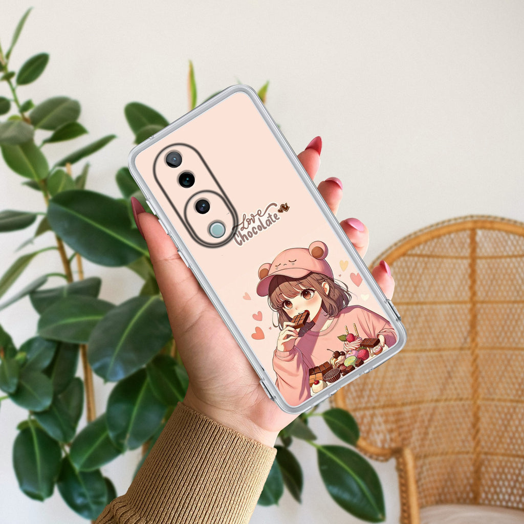 Dessert Dream Transparent Silicon Case For Vivo X200 Pro 5G