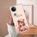 Dessert Dream Transparent Silicon Case For Vivo V50e 5G