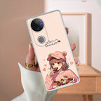 Dessert Dream Transparent Silicon Case For Vivo V50 5G