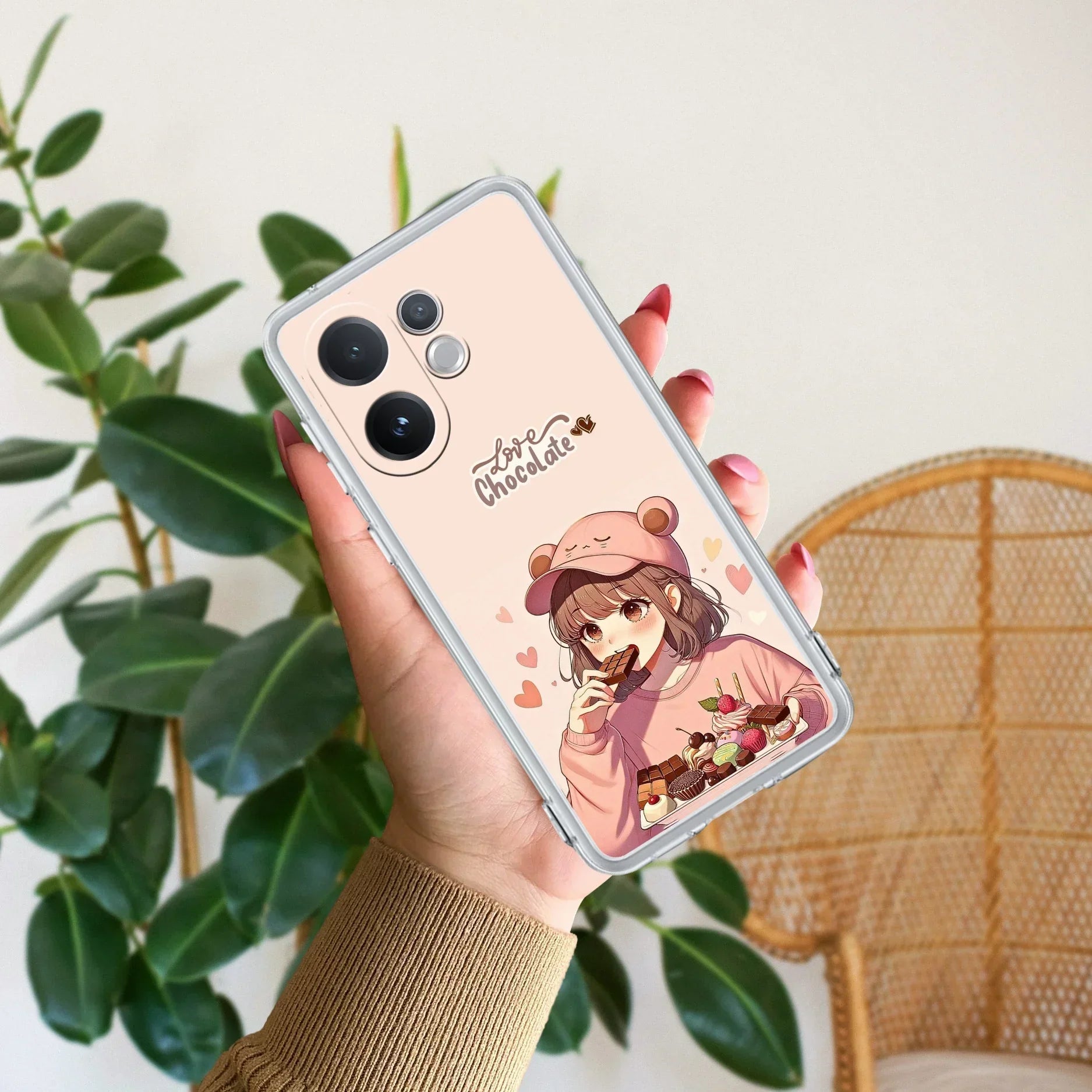 Dessert Dream Transparent Silicon Case For Vivo T1 44W
