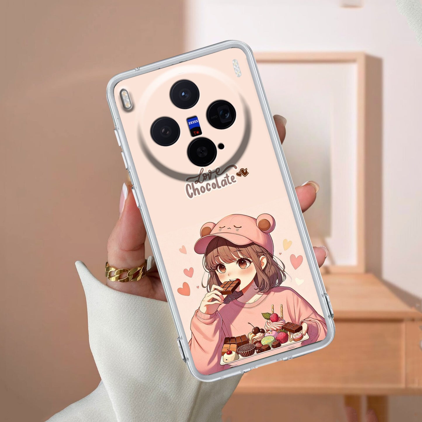 Dessert Dream Transparent Silicon Case For Vivo